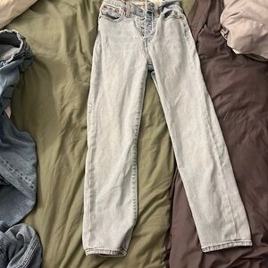 Levi’s straight leg jeans